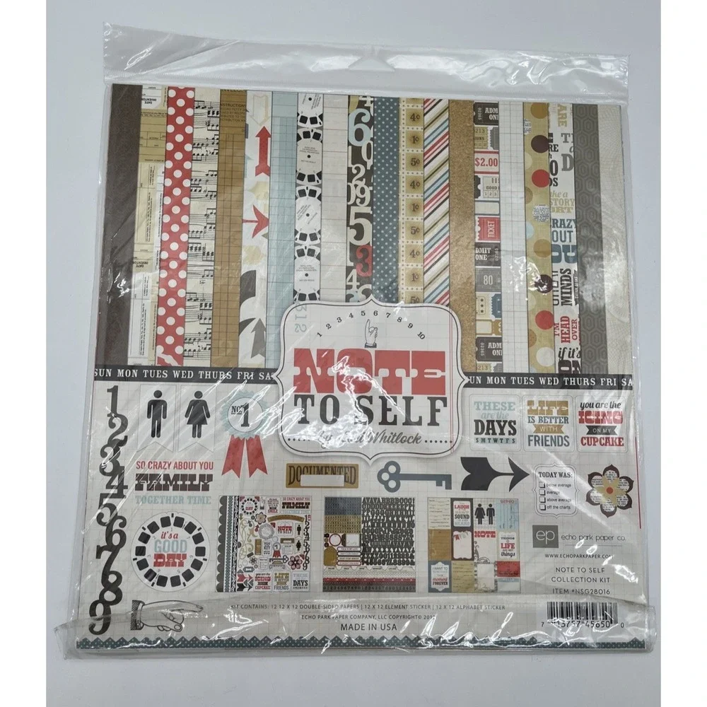 Scrapbooking Kit Craft Lot Echo Park Simple Stories Teresa Collins & More